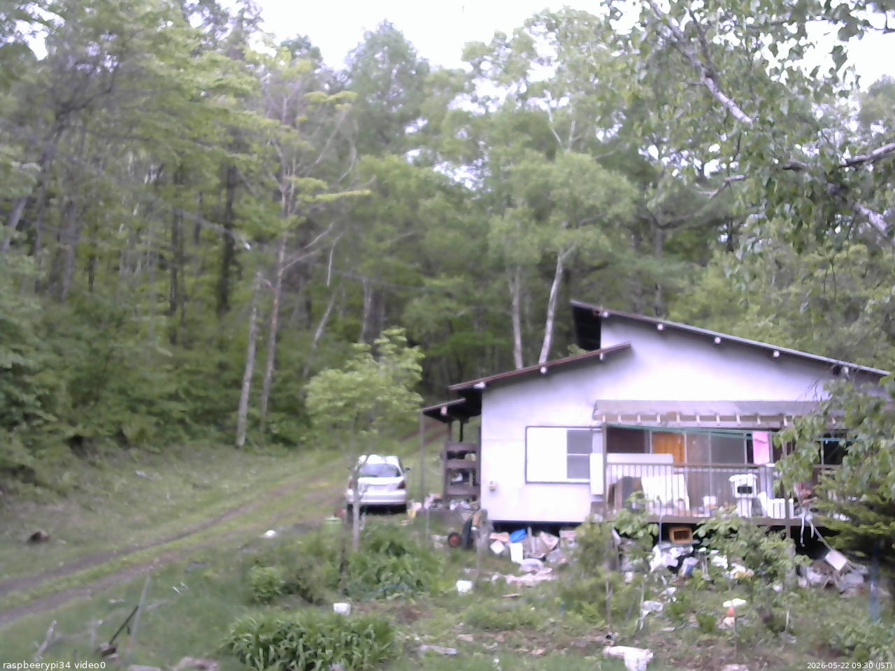 長野県菅平高原 ゆたか山荘 西側(坂上) 2026/05/22 09:30