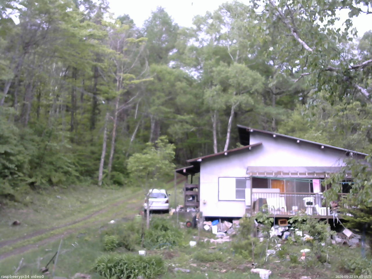 長野県菅平高原 ゆたか山荘 西側(坂上) 2026/05/22 09:45