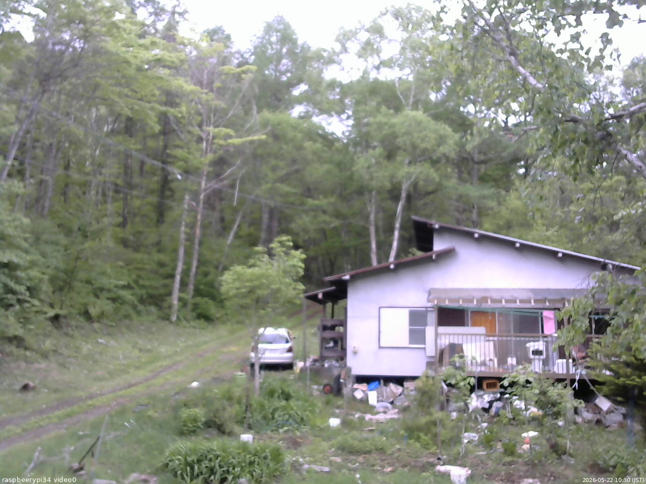 長野県菅平高原 ゆたか山荘 西側(坂上) 2026/05/22 10:30