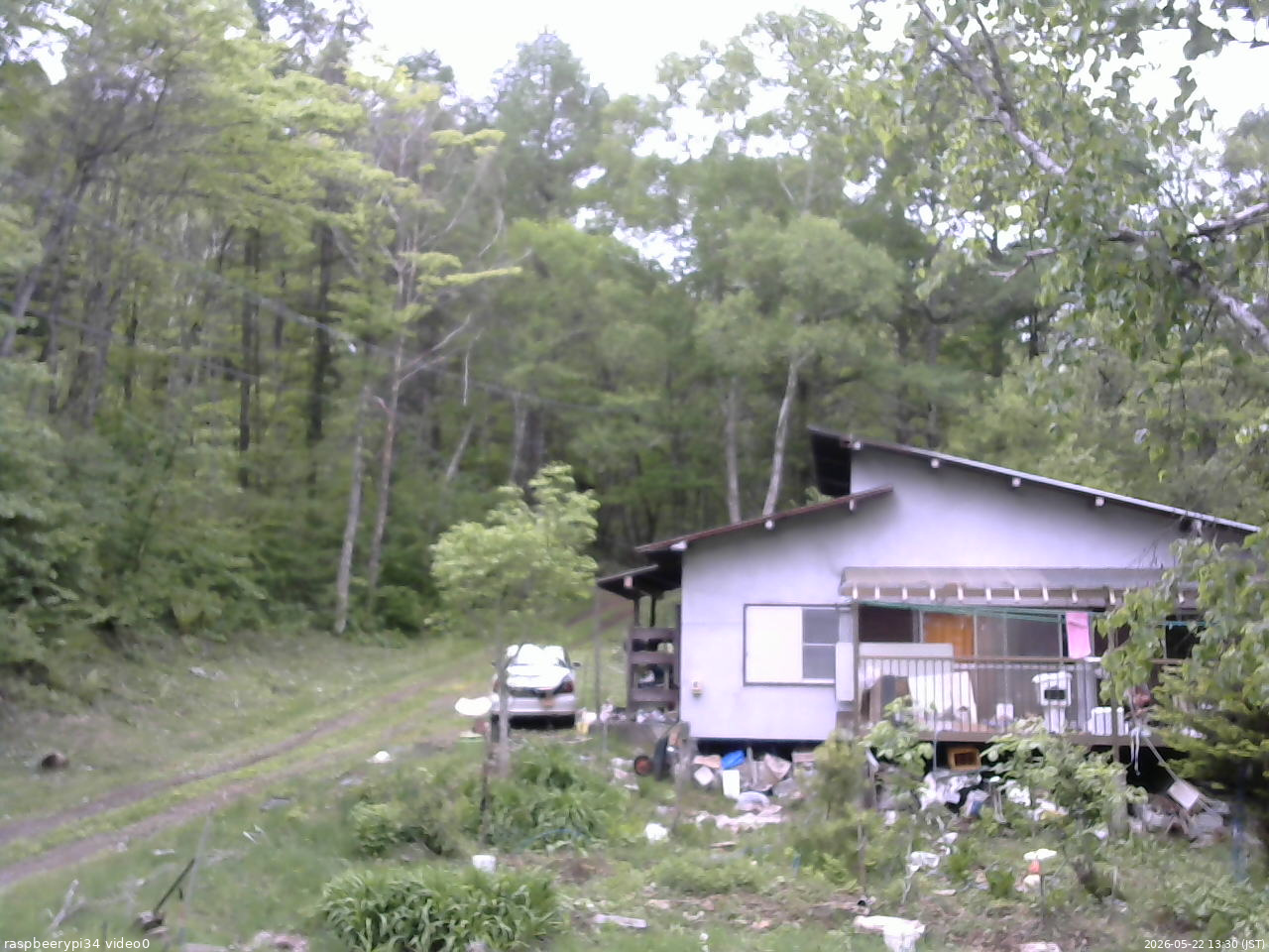 長野県菅平高原 ゆたか山荘 西側(坂上) 2026/05/22 13:30