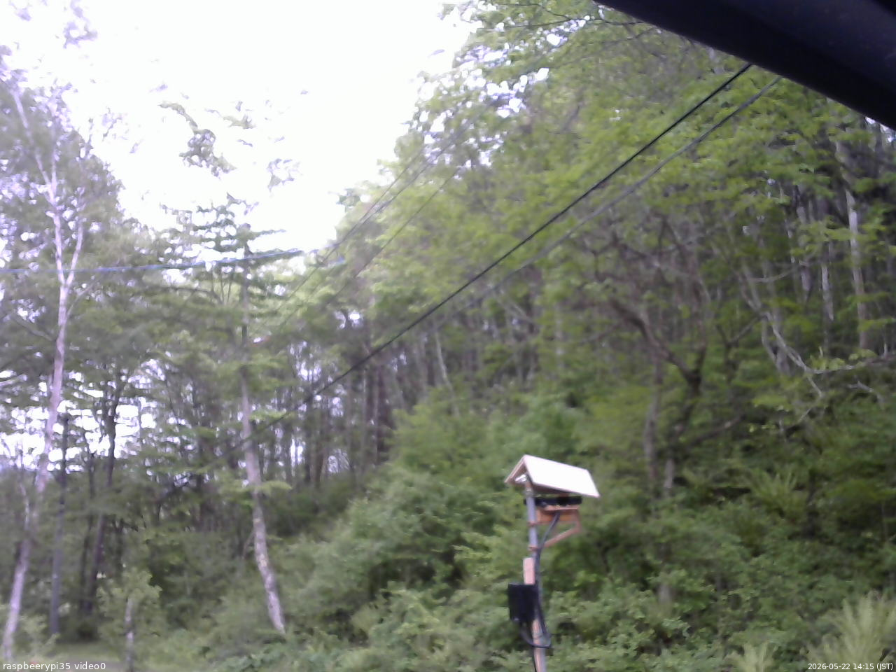 長野県菅平高原 ゆたか山荘 温度計 2026/05/22 14:15