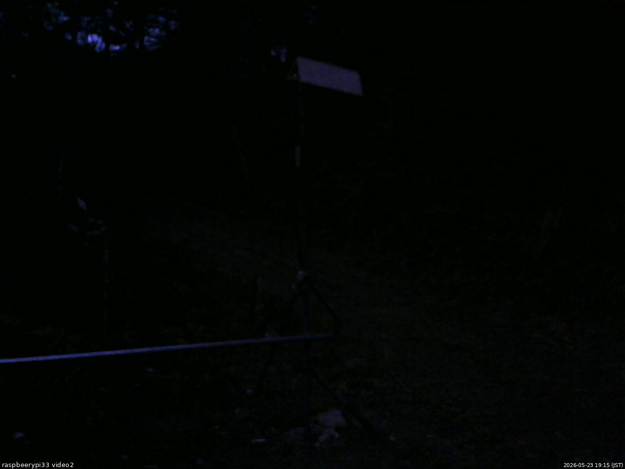 長野県菅平高原 ゆたか山荘 南側 2026/05/23 19:15