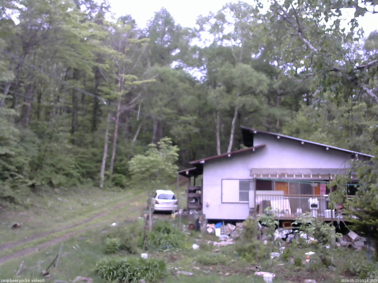 長野県菅平高原 ゆたか山荘 西側(坂上) 2026/05/23 05:15