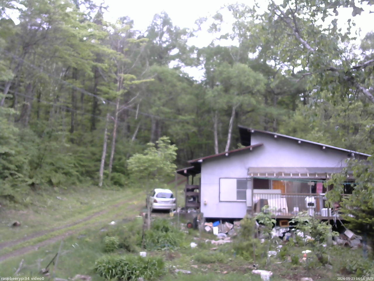 長野県菅平高原 ゆたか山荘 西側(坂上) 2026/05/23 06:15