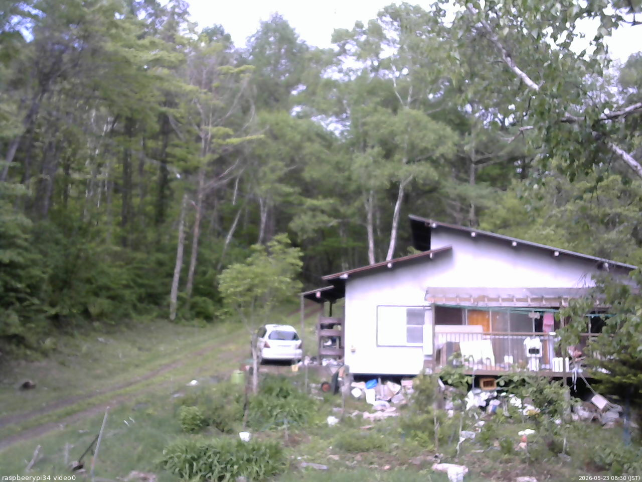 長野県菅平高原 ゆたか山荘 西側(坂上) 2026/05/23 08:30