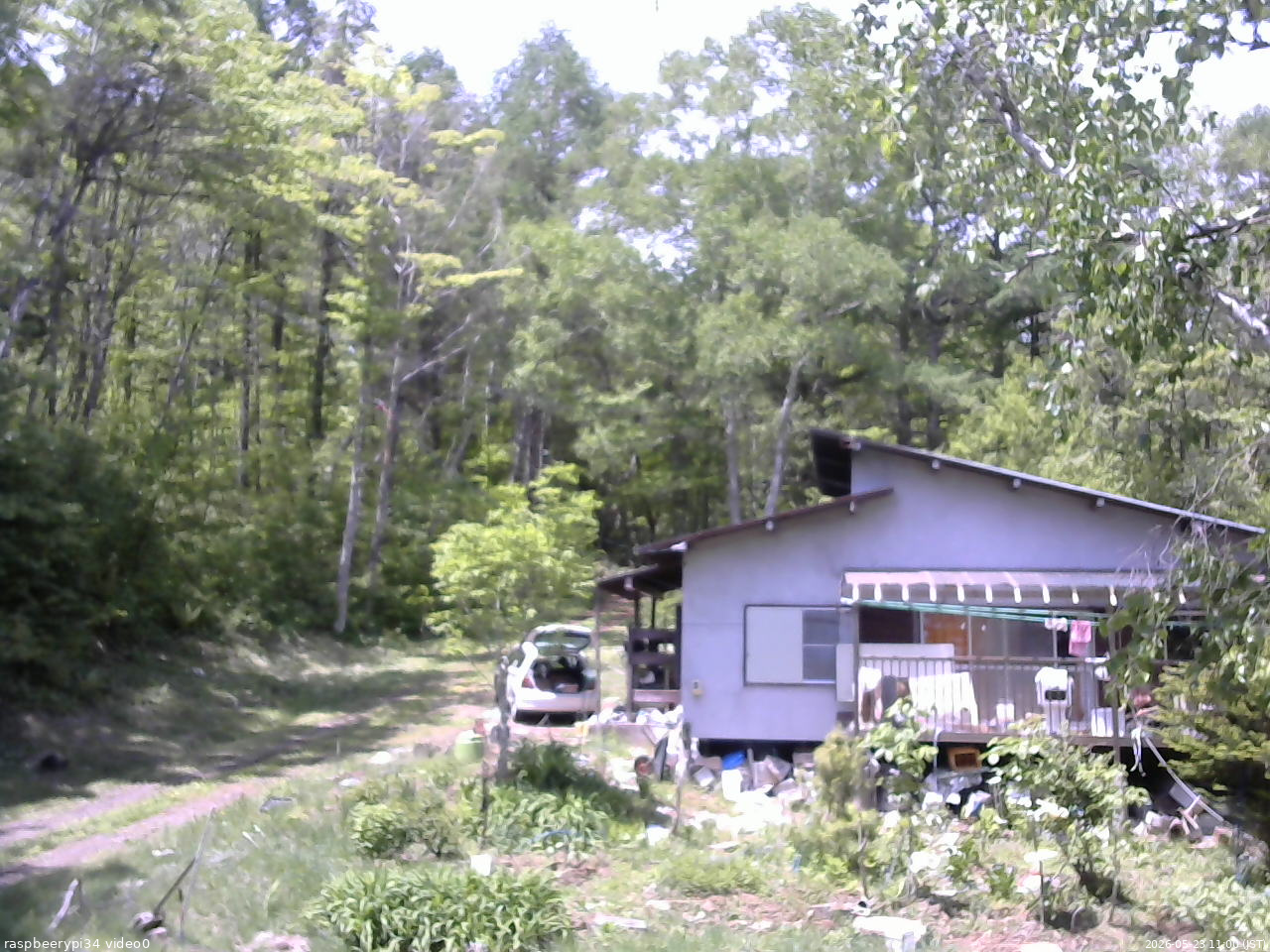 長野県菅平高原 ゆたか山荘 西側(坂上) 2026/05/23 11:00