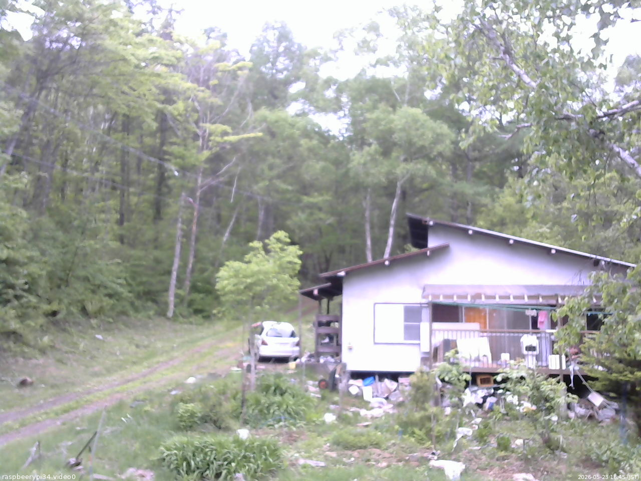 長野県菅平高原 ゆたか山荘 西側(坂上) 2026/05/23 16:45