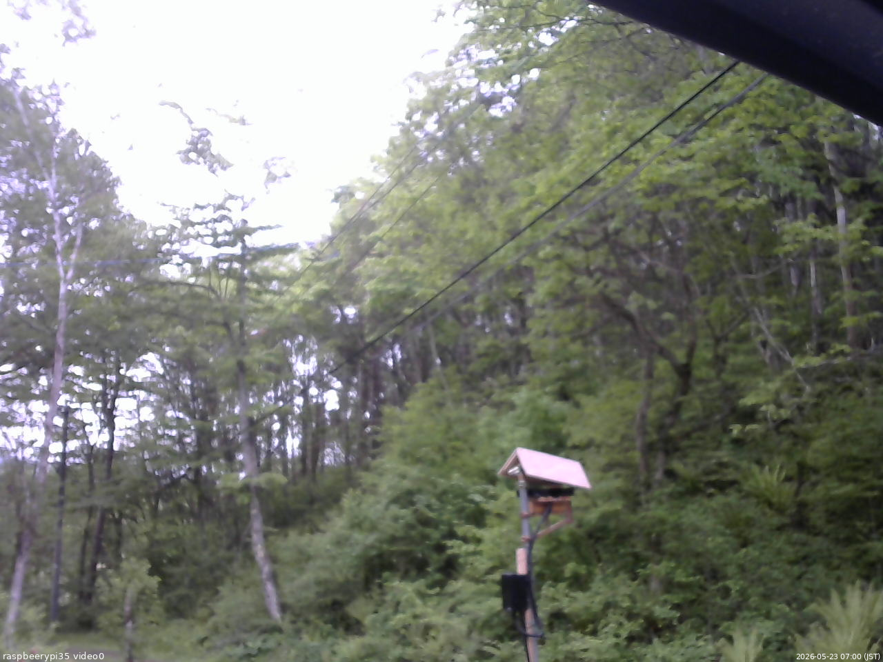 長野県菅平高原 ゆたか山荘 温度計 2026/05/23 07:00