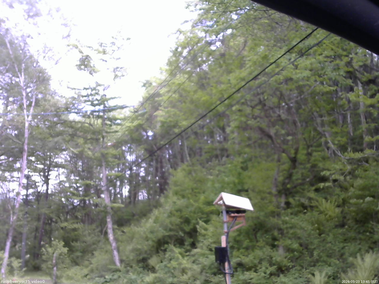 長野県菅平高原 ゆたか山荘 温度計 2026/05/23 13:45