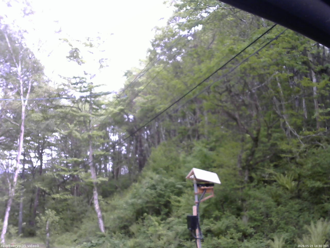 長野県菅平高原 ゆたか山荘 温度計 2026/05/23 14:30