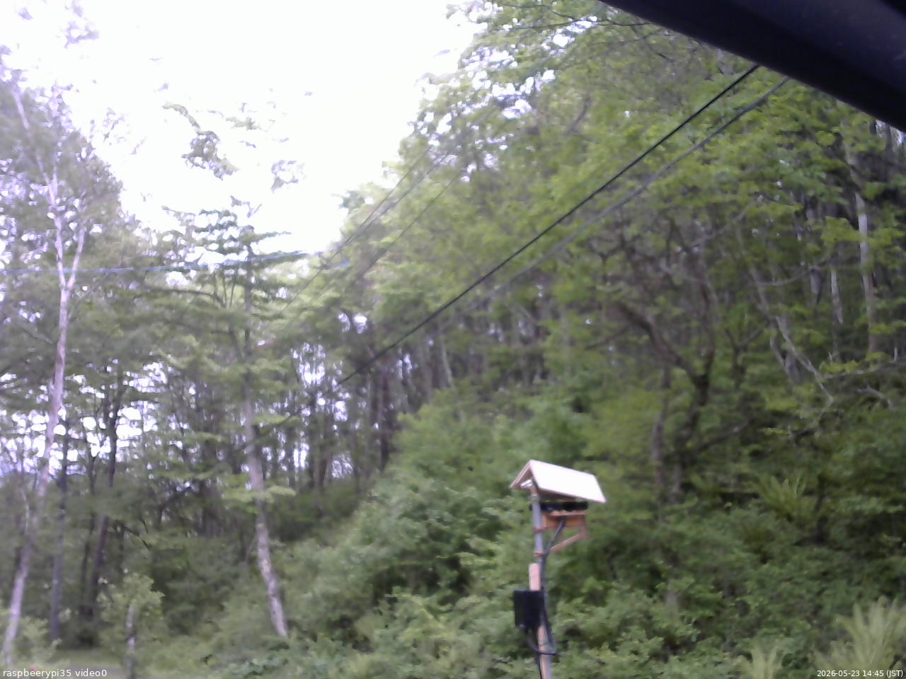 長野県菅平高原 ゆたか山荘 温度計 2026/05/23 14:45