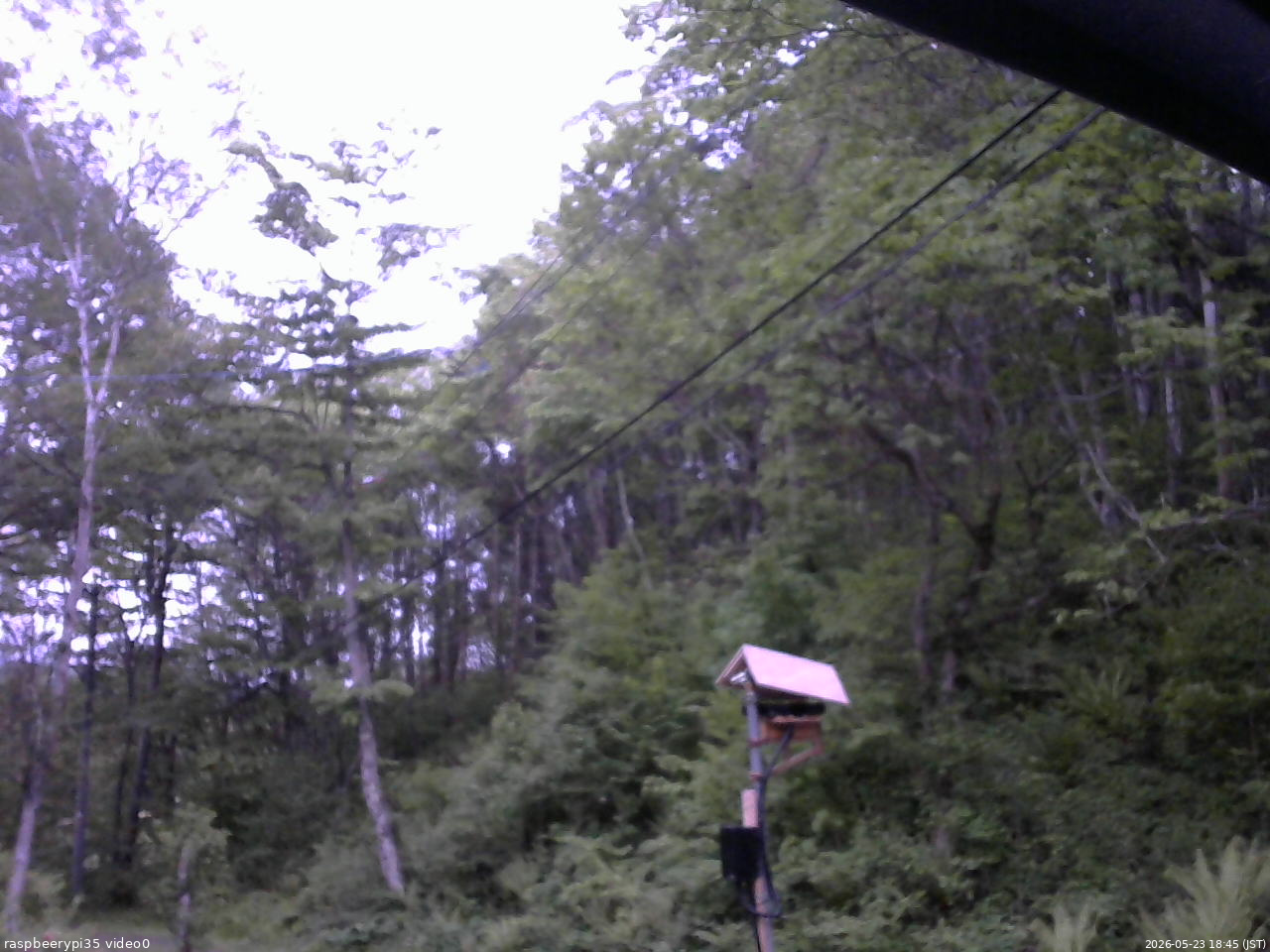 長野県菅平高原 ゆたか山荘 温度計 2026/05/23 18:45