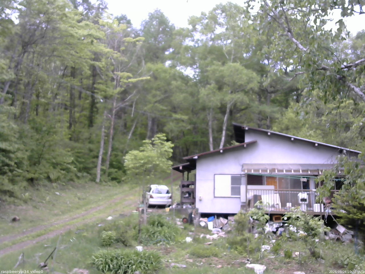 長野県菅平高原 ゆたか山荘 西側(坂上) 2026/05/24 10:30