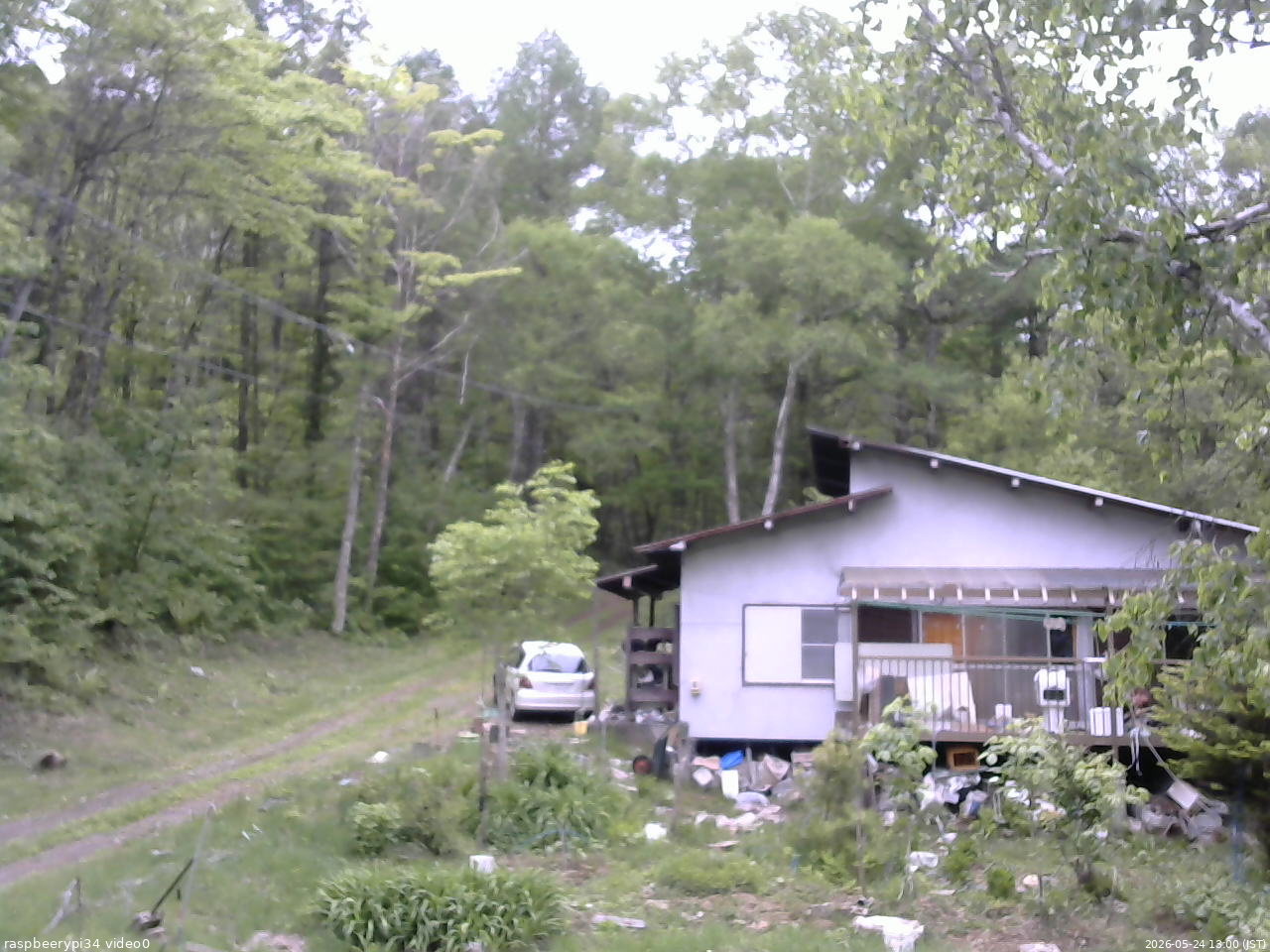長野県菅平高原 ゆたか山荘 西側(坂上) 2026/05/24 13:00
