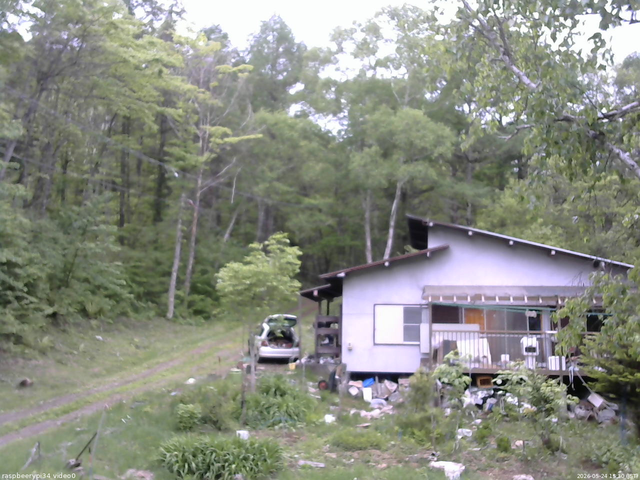 長野県菅平高原 ゆたか山荘 西側(坂上) 2026/05/24 15:30