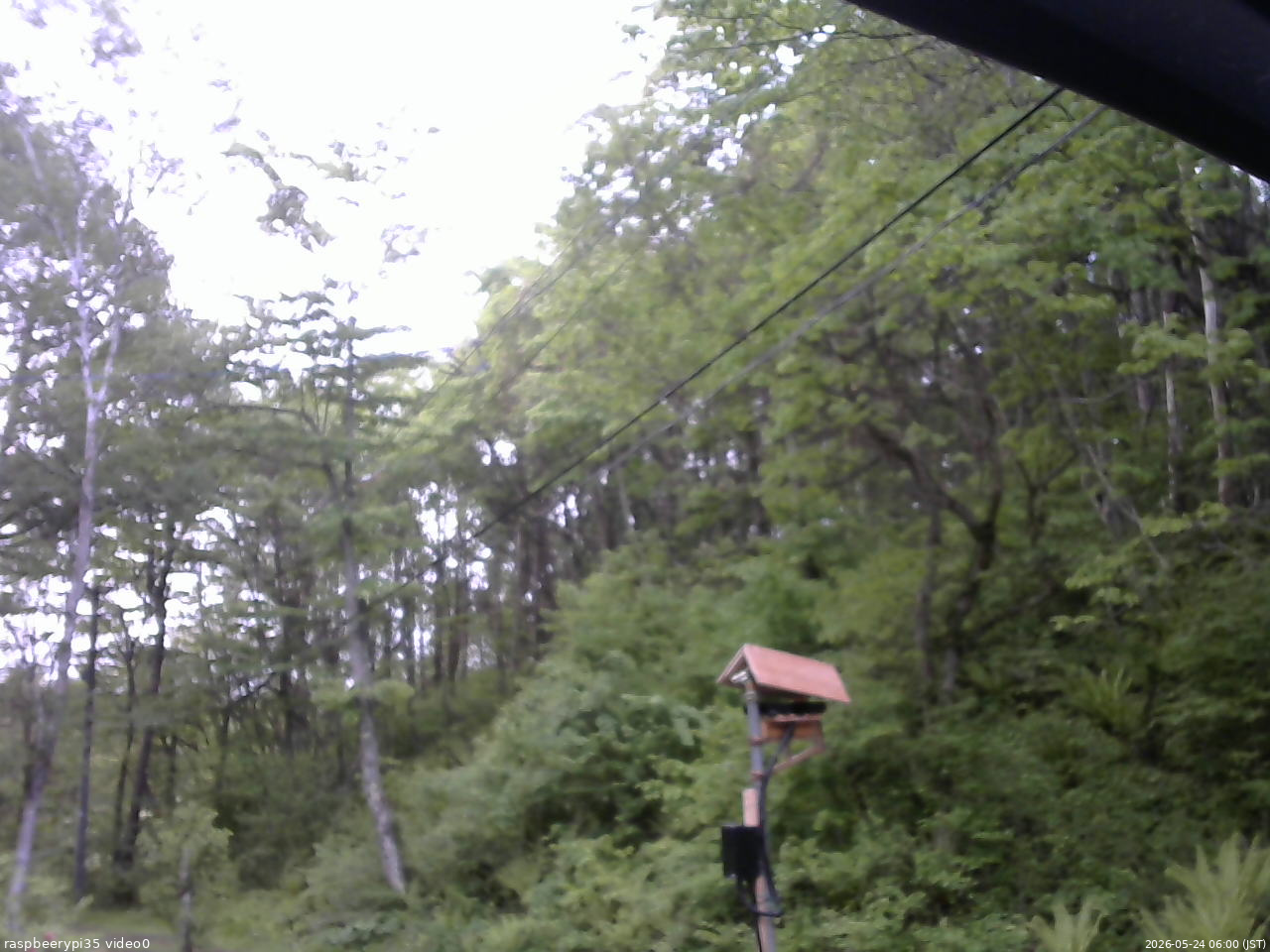 長野県菅平高原 ゆたか山荘 温度計 2026/05/24 06:00