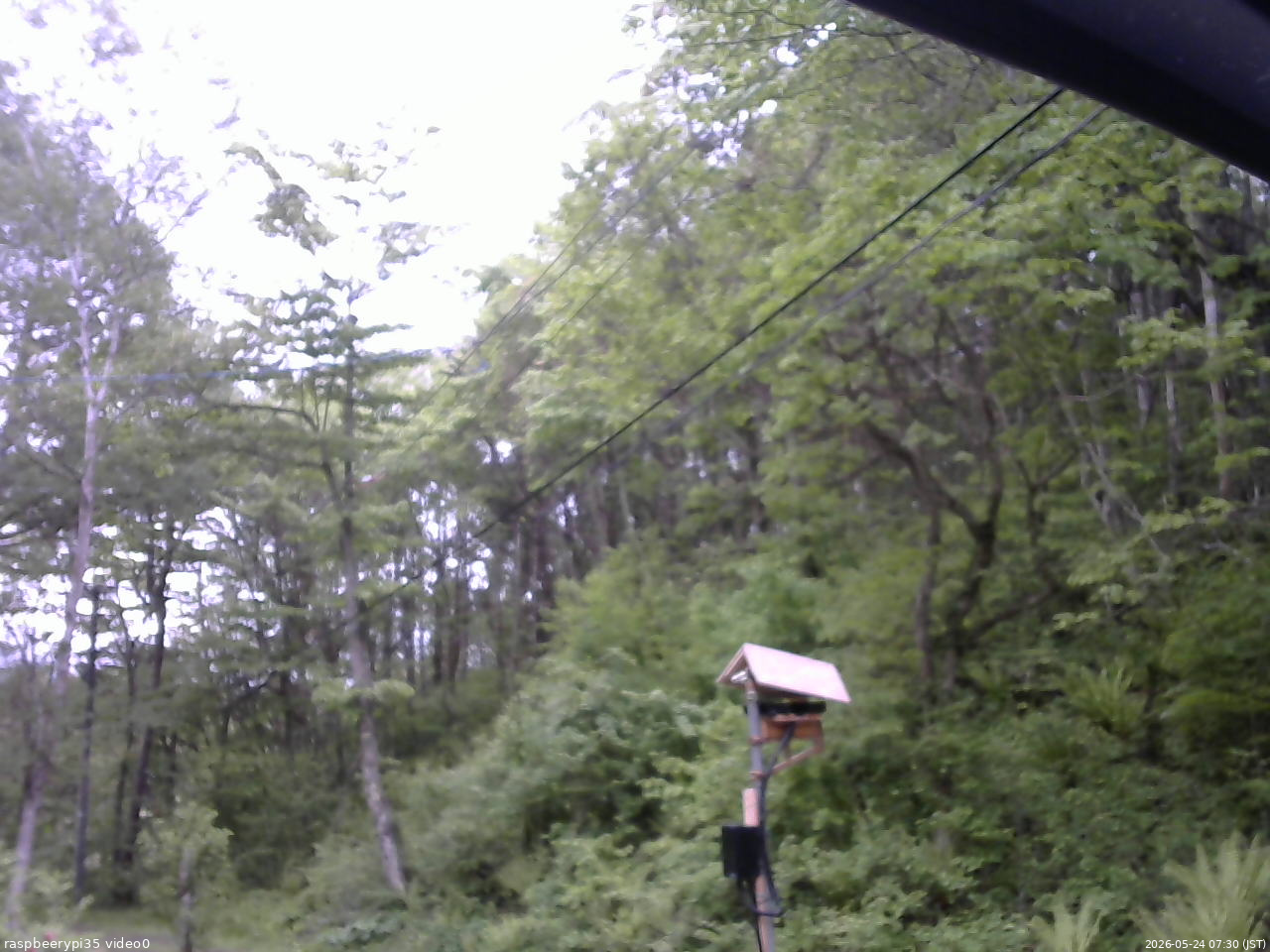 長野県菅平高原 ゆたか山荘 温度計 2026/05/24 07:30