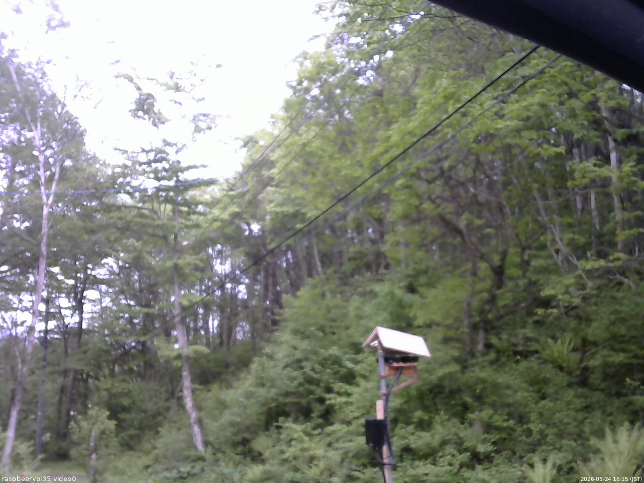 長野県菅平高原 ゆたか山荘 温度計 2026/05/24 16:15
