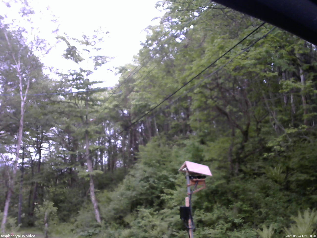 長野県菅平高原 ゆたか山荘 温度計 2026/05/24 18:00