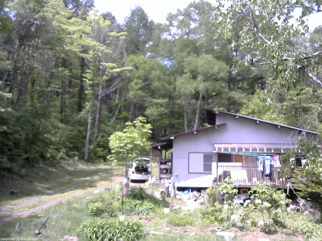 長野県菅平高原 ゆたか山荘 西側(坂上) 2026/05/25 10:45