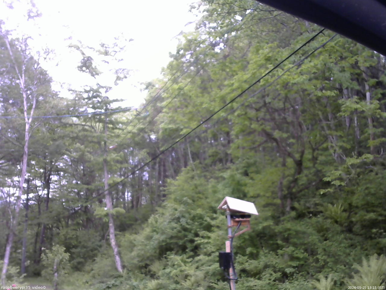 長野県菅平高原 ゆたか山荘 温度計 2026/05/25 13:15
