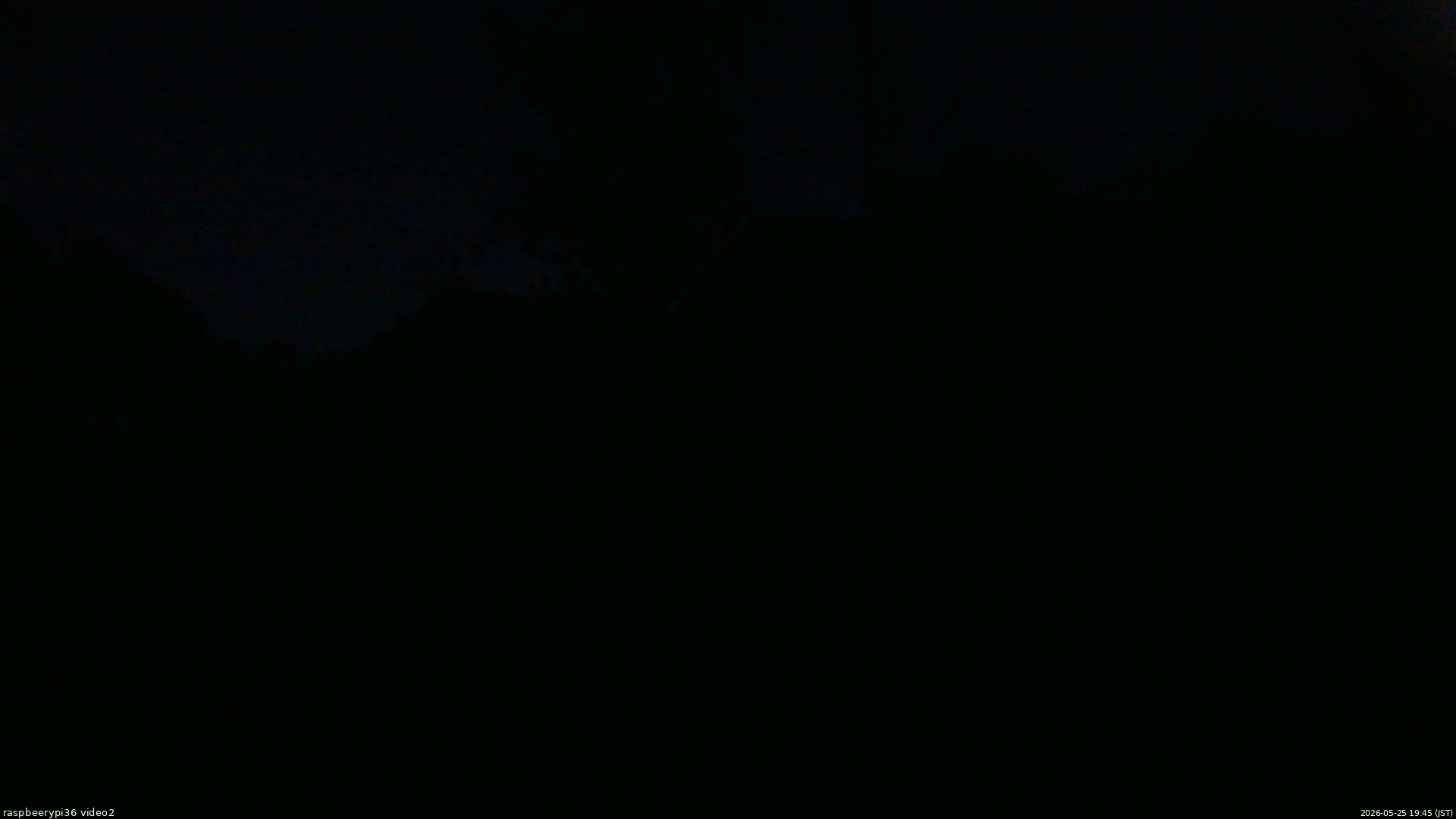 長野県菅平高原 ゆたか山荘 駐車場奥 2026/05/25 19:45
