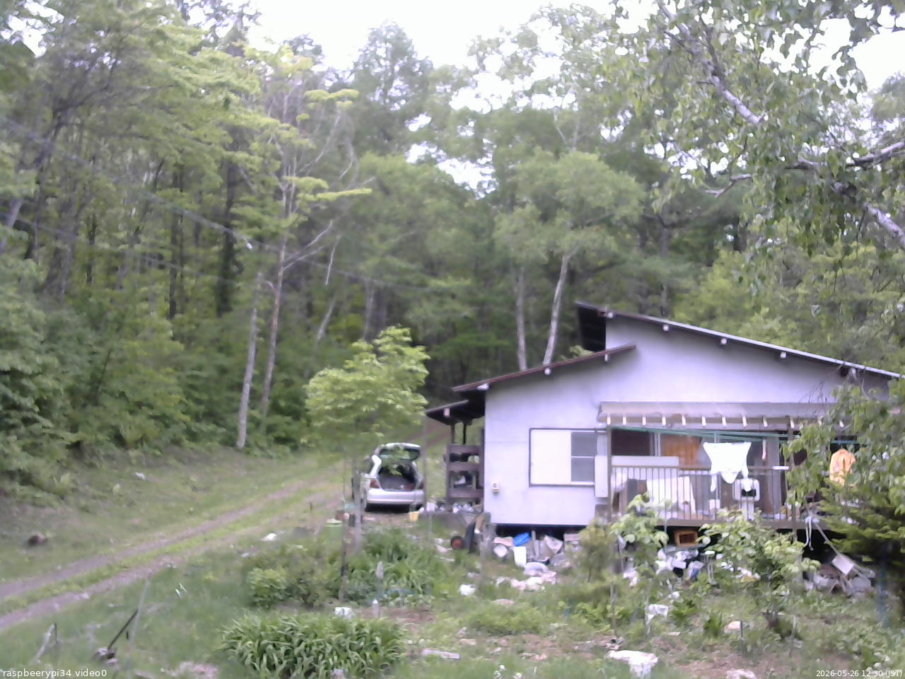 長野県菅平高原 ゆたか山荘 西側(坂上) 2026/05/26 12:30