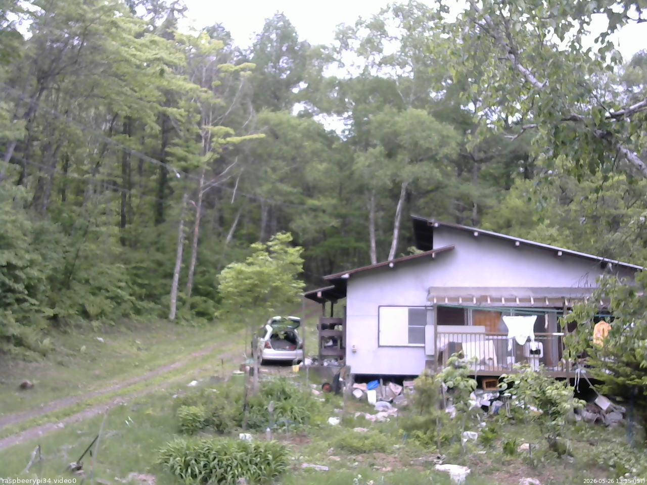 長野県菅平高原 ゆたか山荘 西側(坂上) 2026/05/26 13:15