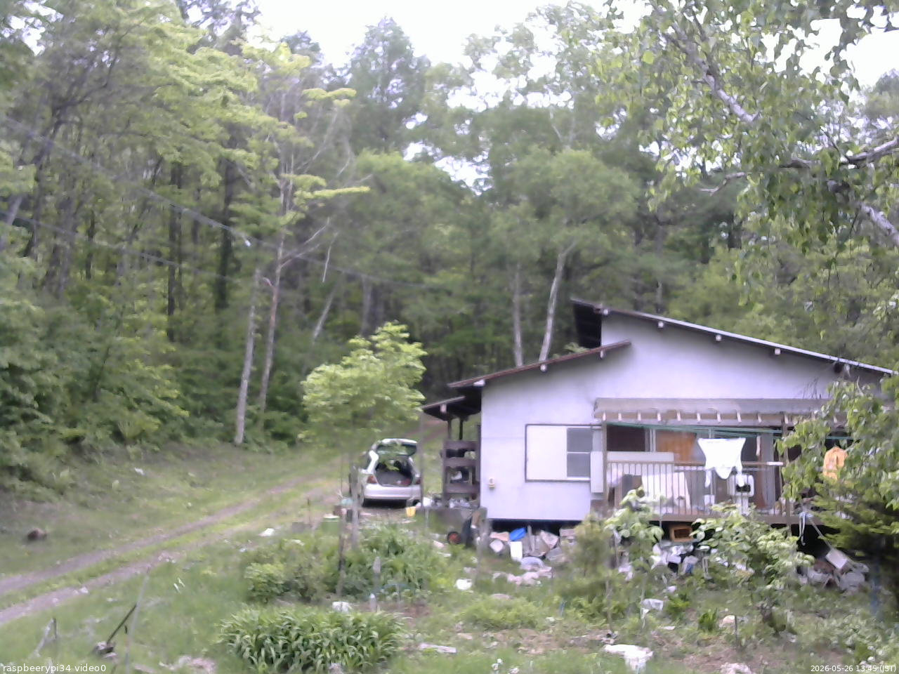 長野県菅平高原 ゆたか山荘 西側(坂上) 2026/05/26 13:45