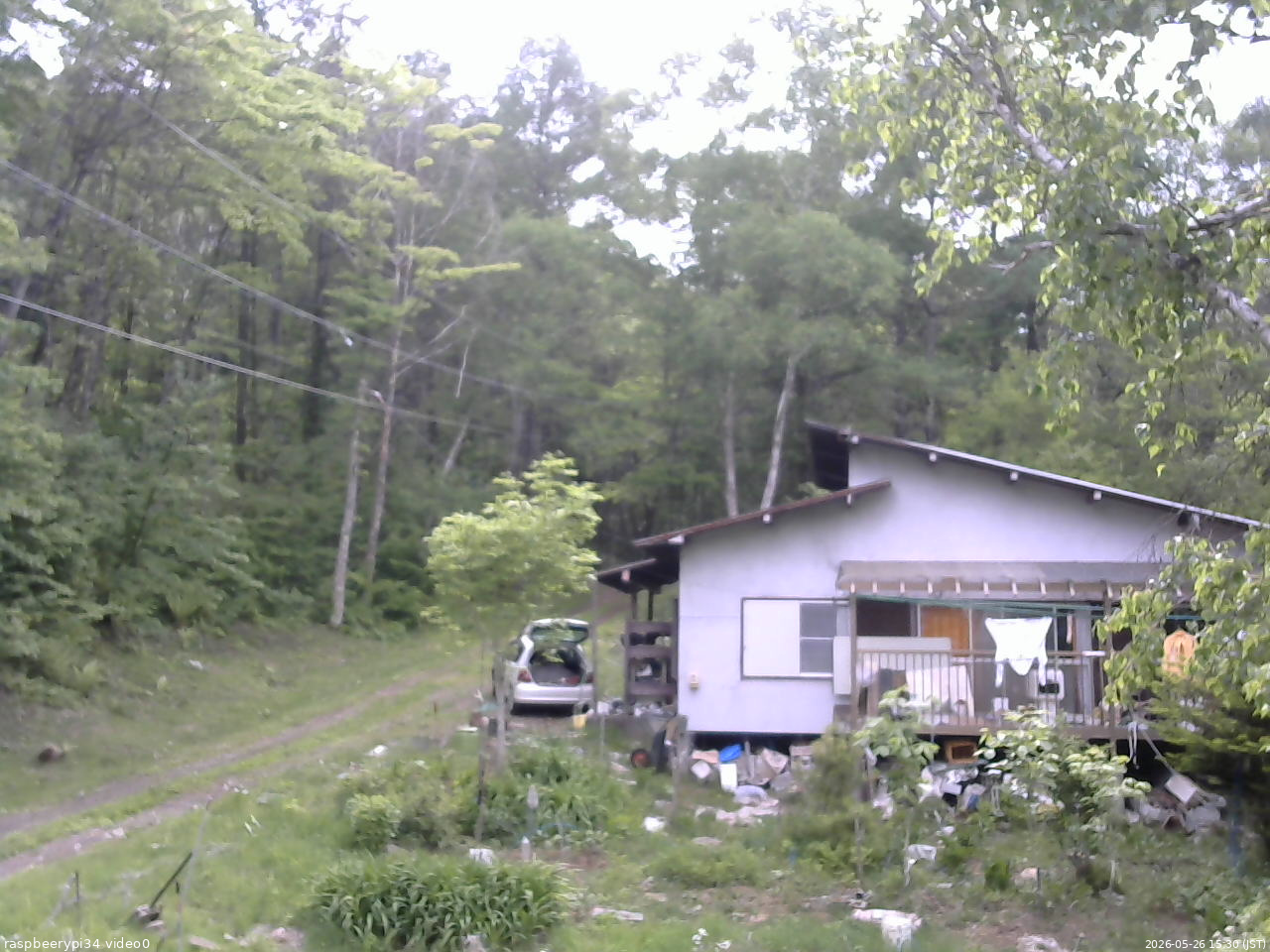 長野県菅平高原 ゆたか山荘 西側(坂上) 2026/05/26 15:30