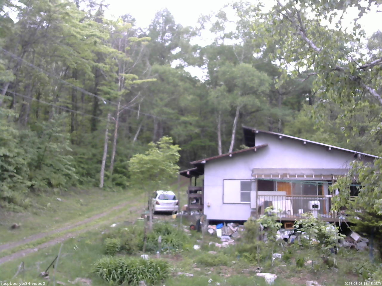 長野県菅平高原 ゆたか山荘 西側(坂上) 2026/05/26 16:45