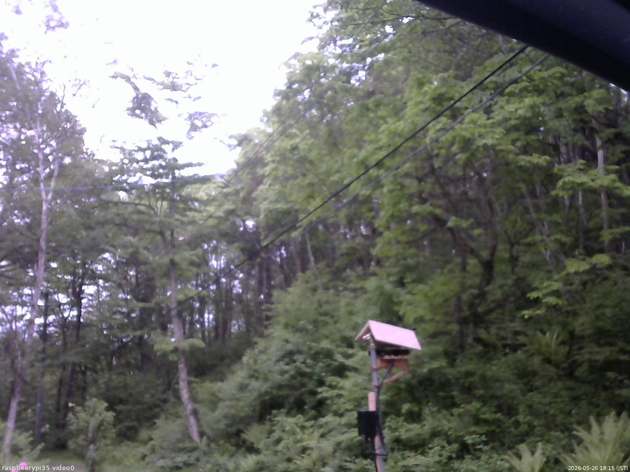 長野県菅平高原 ゆたか山荘 温度計 2026/05/26 18:15