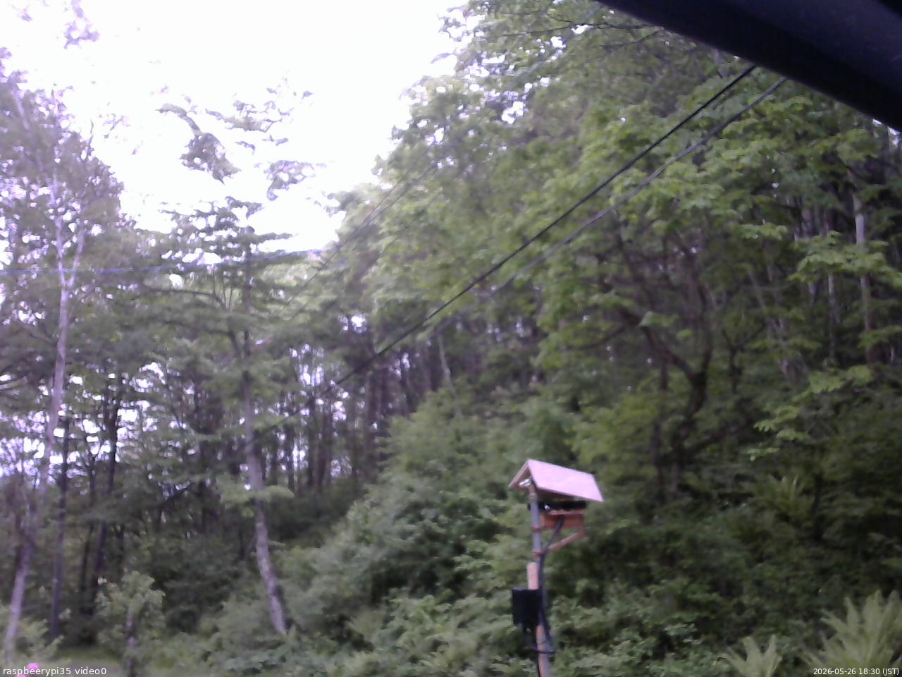 長野県菅平高原 ゆたか山荘 温度計 2026/05/26 18:30