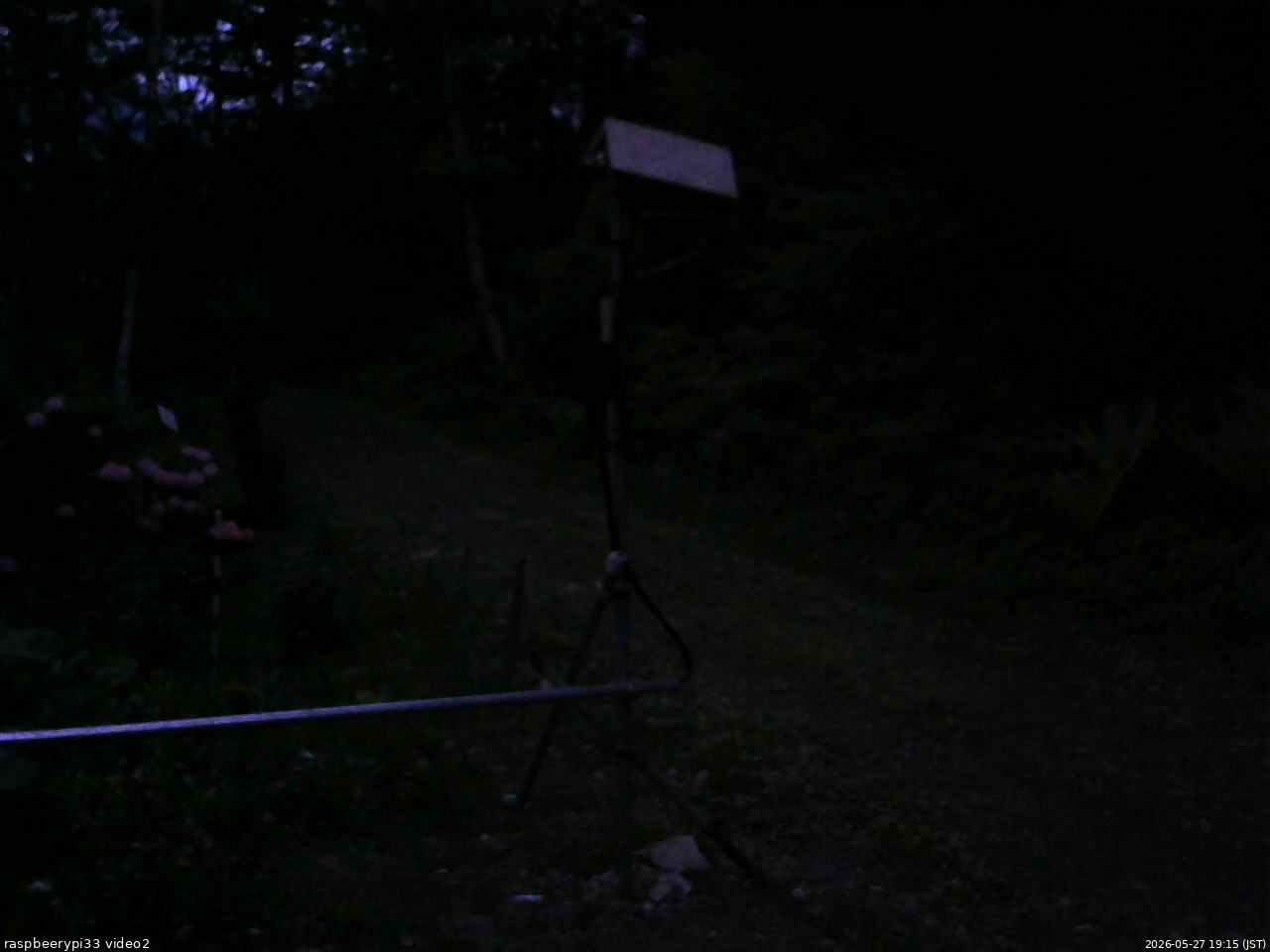 長野県菅平高原 ゆたか山荘 南側 2026/05/27 19:15