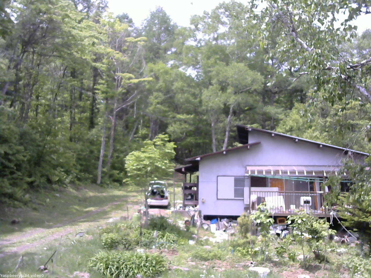 長野県菅平高原 ゆたか山荘 西側(坂上) 2026/05/27 11:00