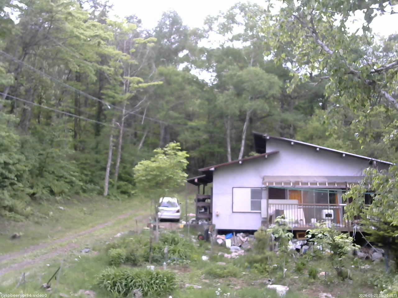 長野県菅平高原 ゆたか山荘 西側(坂上) 2026/05/27 15:30