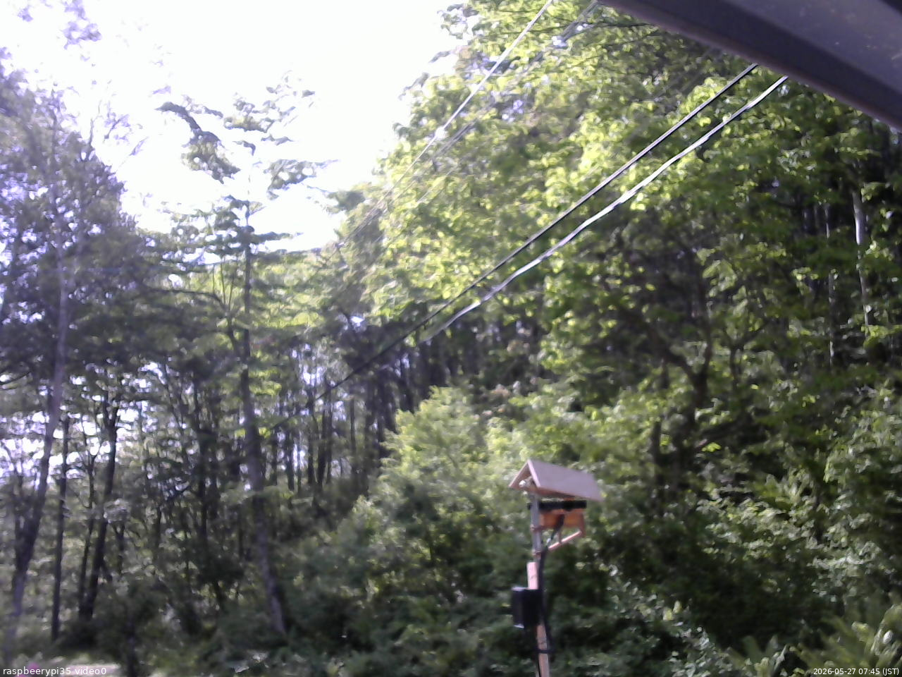 長野県菅平高原 ゆたか山荘 温度計 2026/05/27 07:45