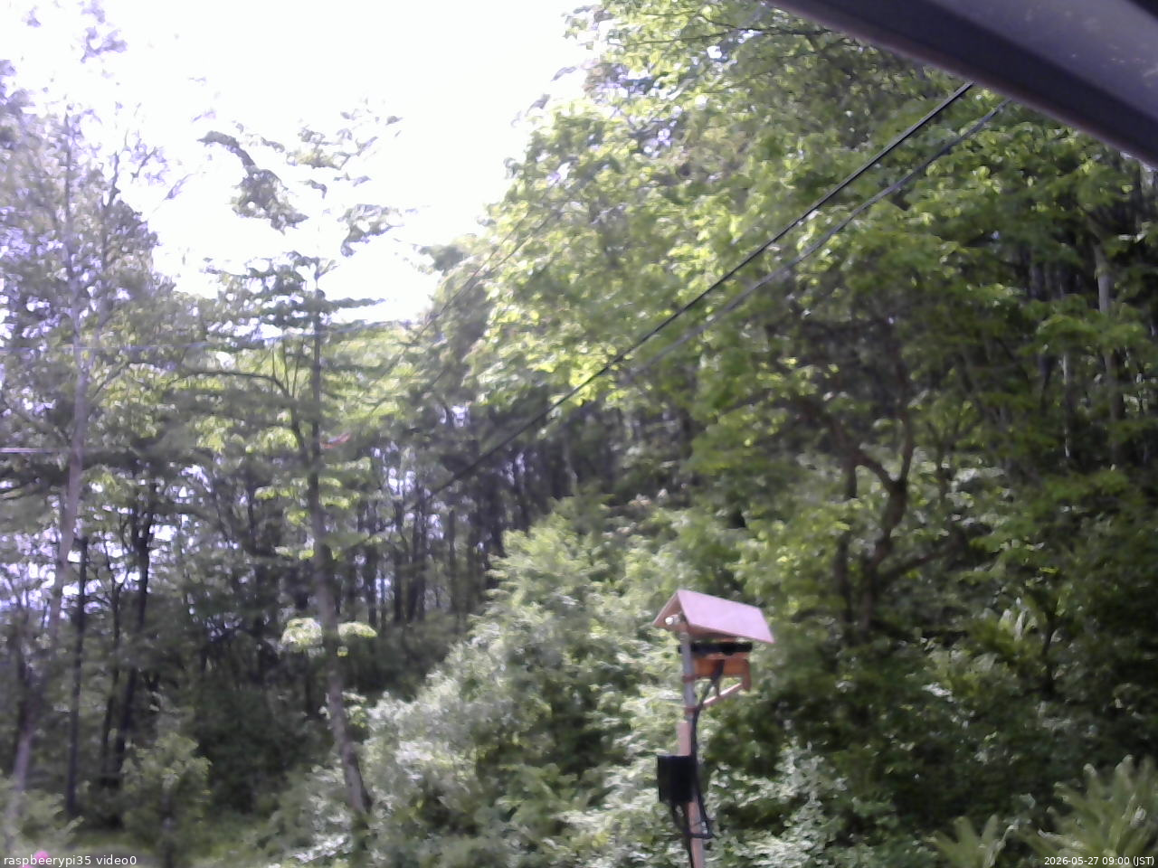 長野県菅平高原 ゆたか山荘 温度計 2026/05/27 09:00