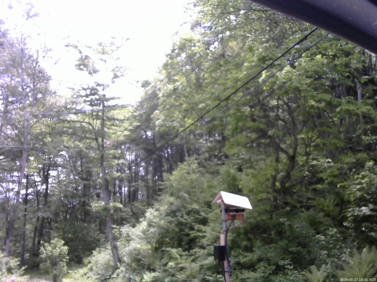長野県菅平高原 ゆたか山荘 温度計 2026/05/27 10:30