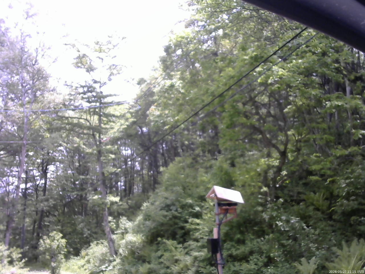 長野県菅平高原 ゆたか山荘 温度計 2026/05/27 11:15