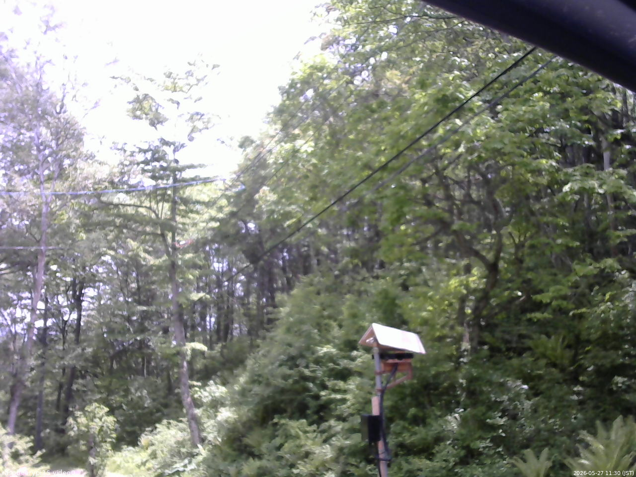 長野県菅平高原 ゆたか山荘 温度計 2026/05/27 11:30