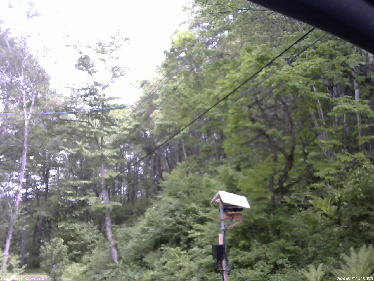 長野県菅平高原 ゆたか山荘 温度計 2026/05/27 13:15