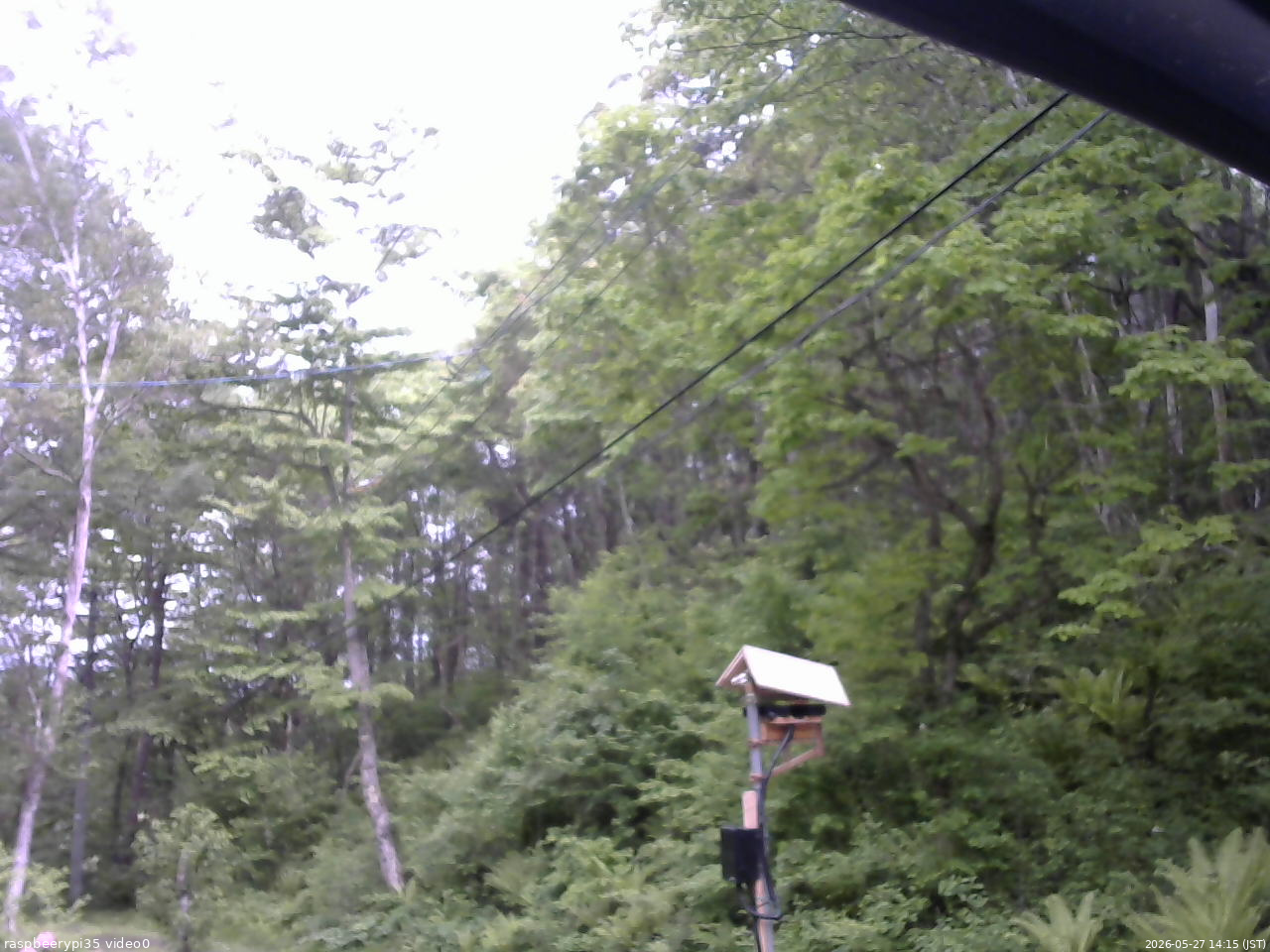 長野県菅平高原 ゆたか山荘 温度計 2026/05/27 14:15