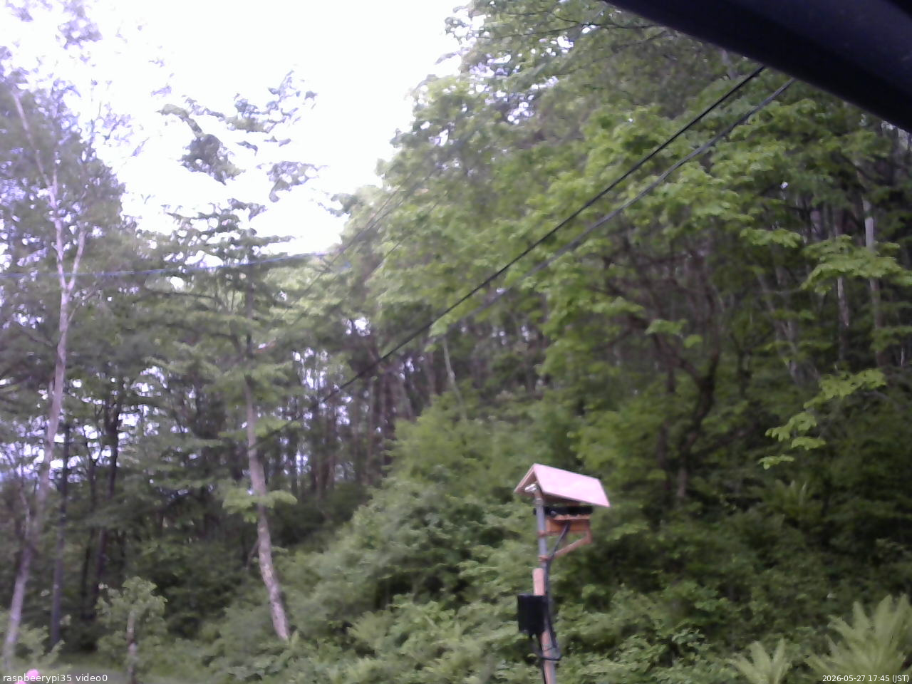 長野県菅平高原 ゆたか山荘 温度計 2026/05/27 17:45