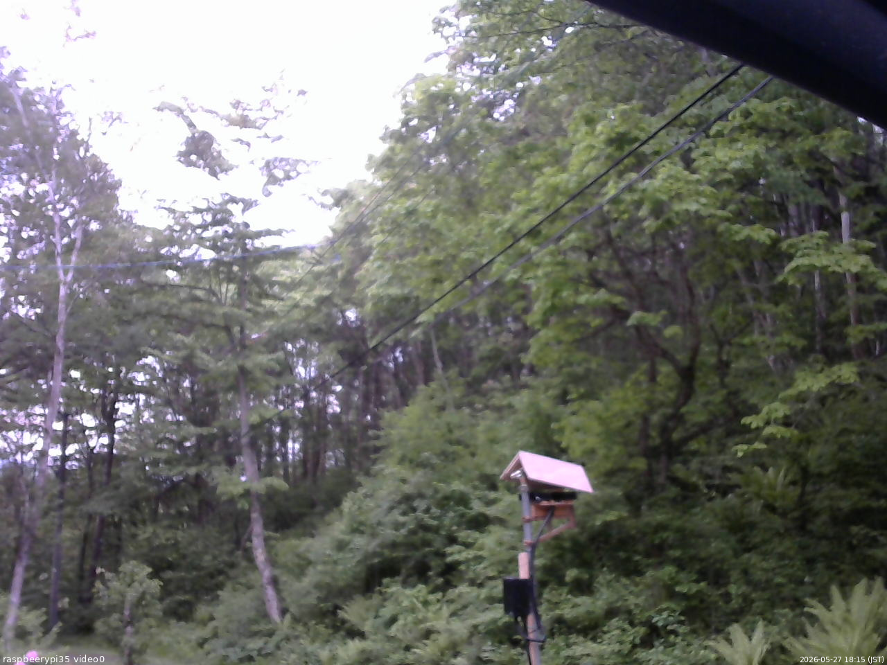 長野県菅平高原 ゆたか山荘 温度計 2026/05/27 18:15