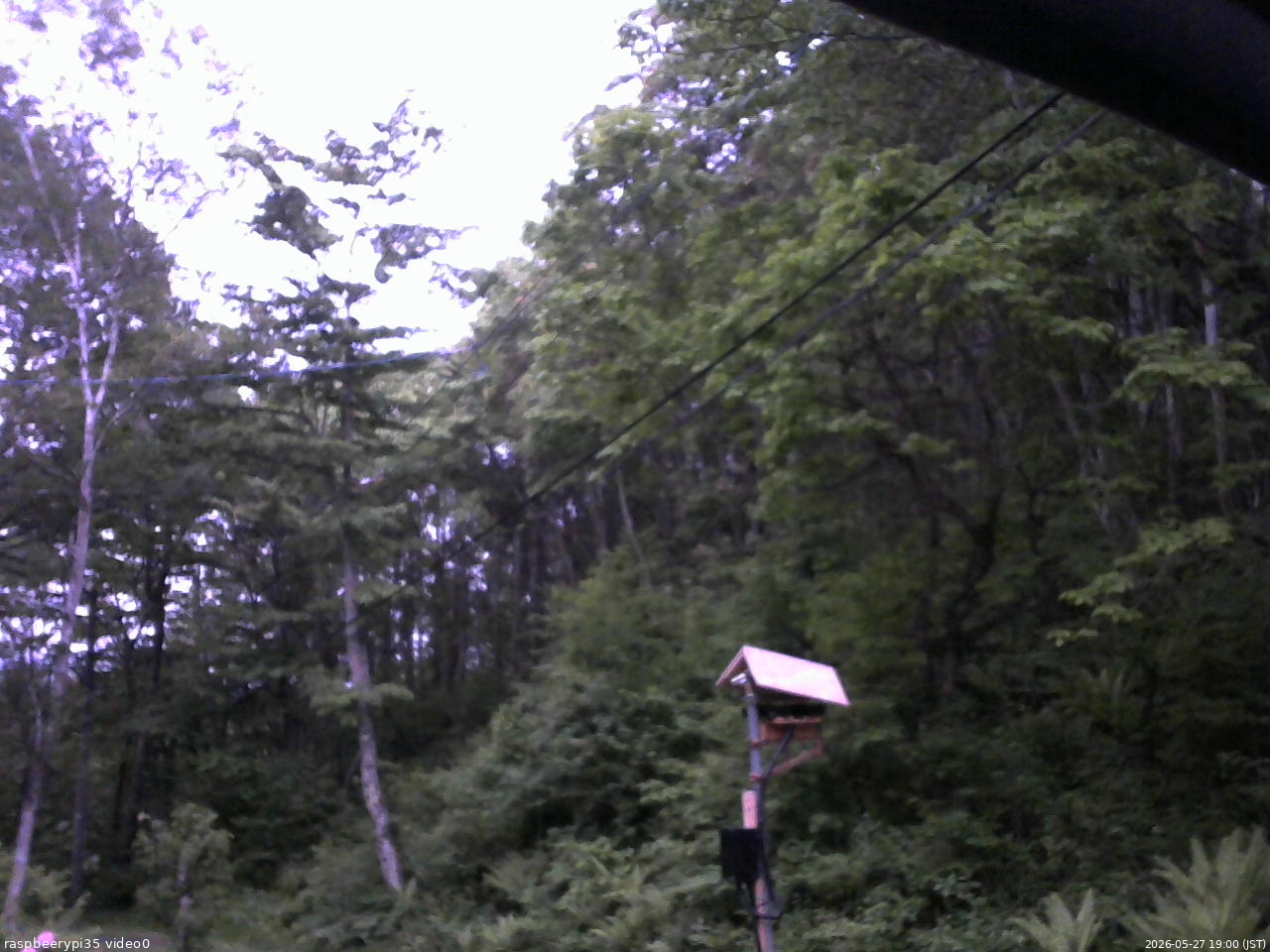 長野県菅平高原 ゆたか山荘 温度計 2026/05/27 19:00