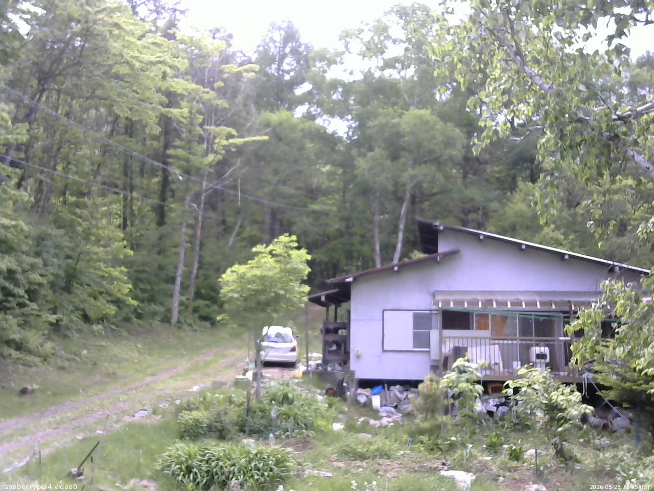 長野県菅平高原 ゆたか山荘 西側(坂上) 2026/05/28 13:45