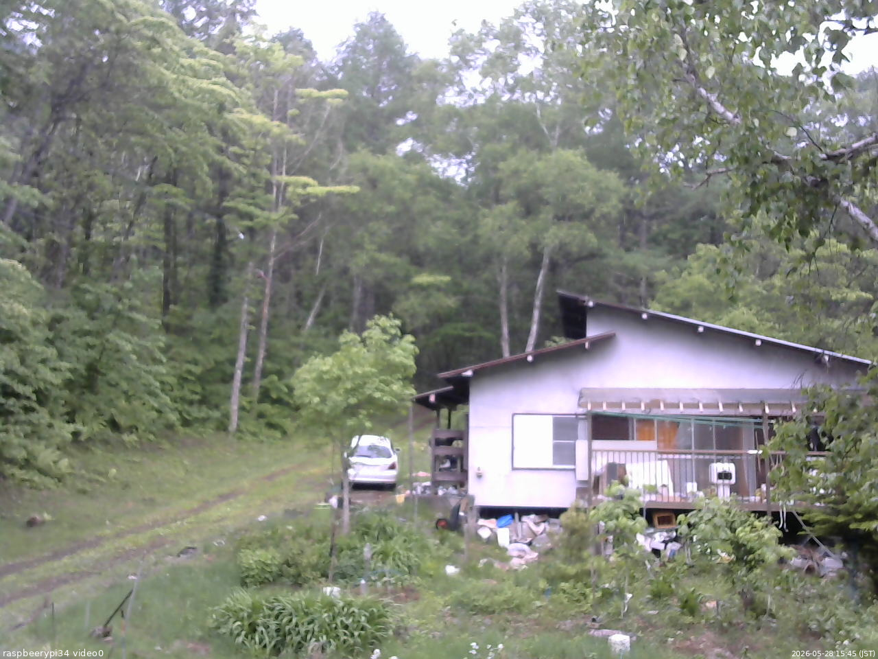 長野県菅平高原 ゆたか山荘 西側(坂上) 2026/05/28 15:45