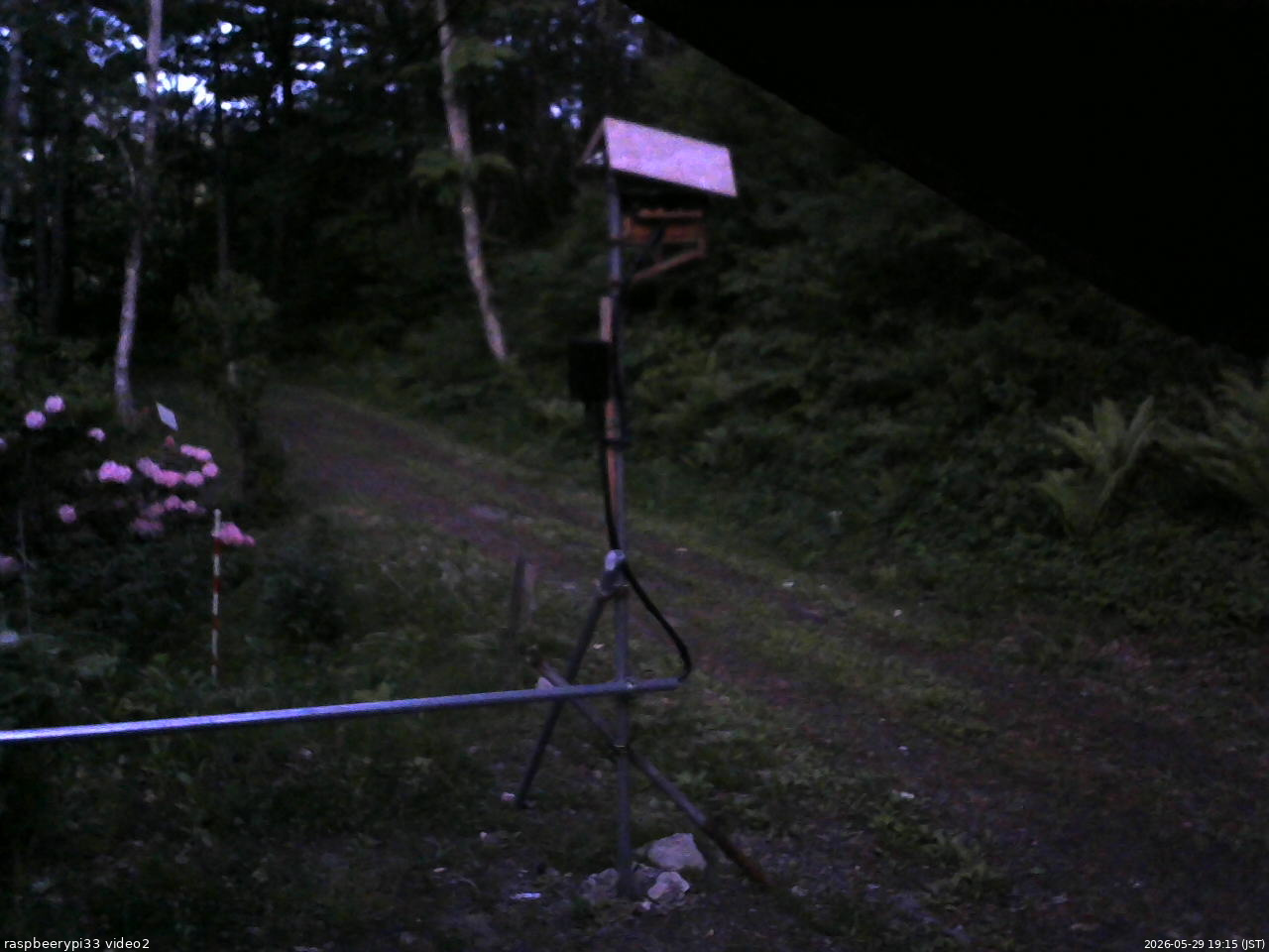 長野県菅平高原 ゆたか山荘 南側 2026/05/29 19:15