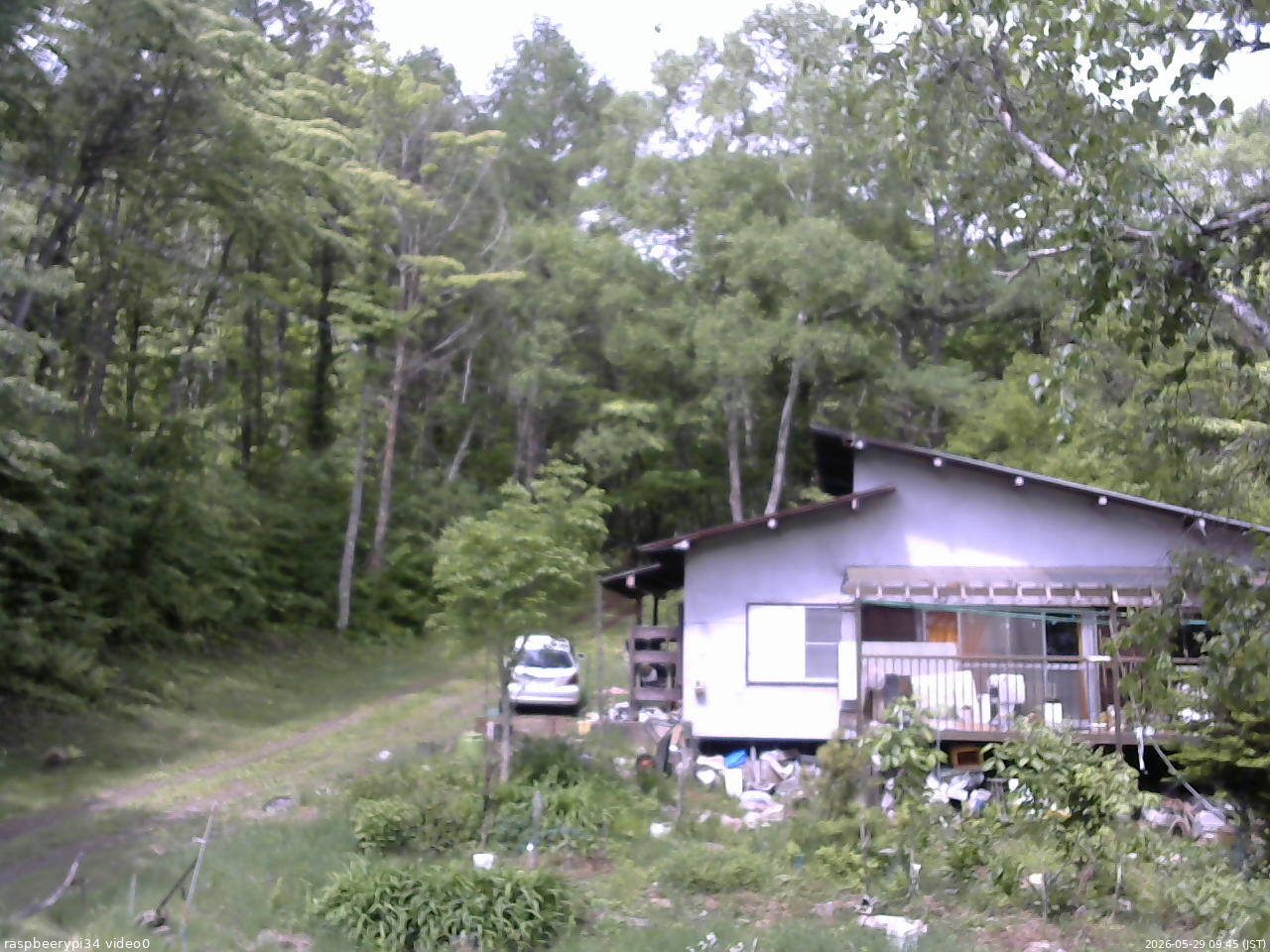 長野県菅平高原 ゆたか山荘 西側(坂上) 2026/05/29 09:45